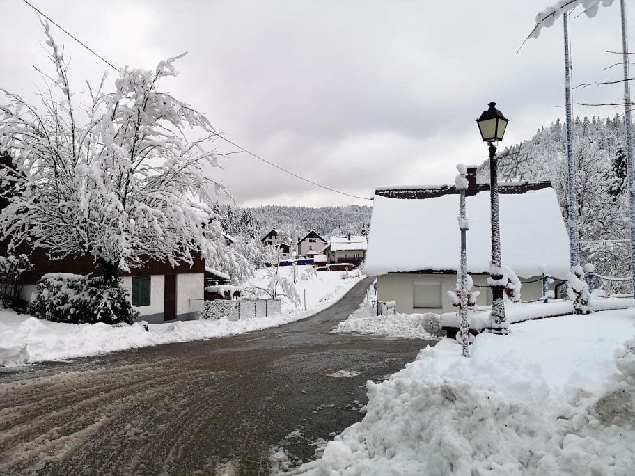 Snijeg u Gorskom kotaru