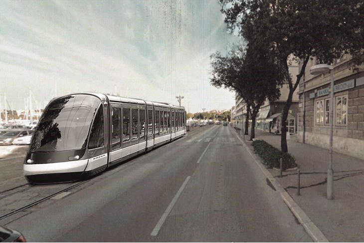 Pulski tramvaj vizualizacija