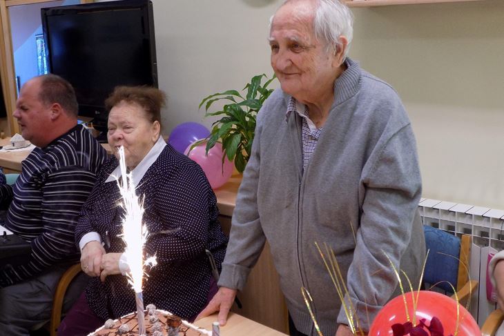 Arhiva/Božo Jakovljević na proslavi 90. rodjendana