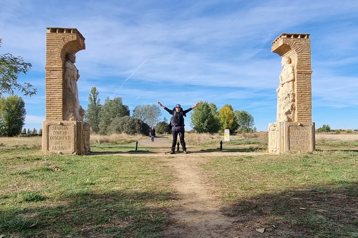 Deniza na Camino de Santiago