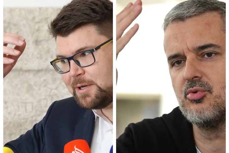Peđa Grbin i Nino Raspudić