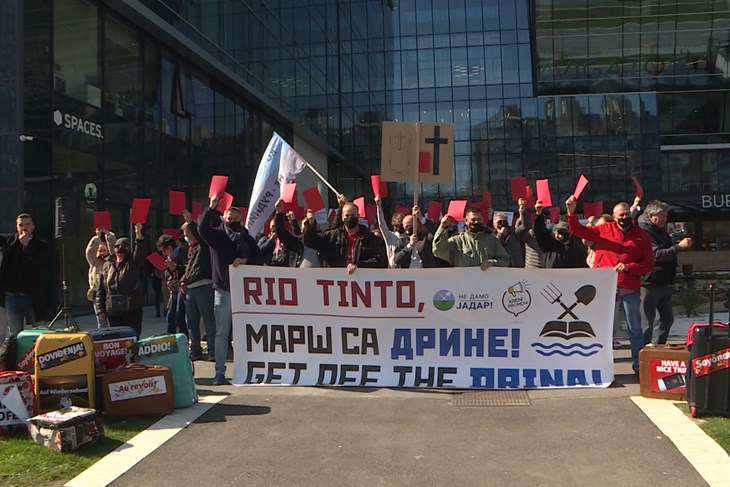 Rio Tinto Mars sa Drine (Foto: N1 screenshot)