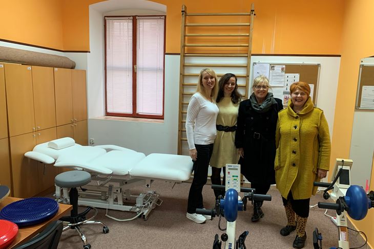 Članice IW-a prilikom posjeta Društvu multiple skleroze Istre