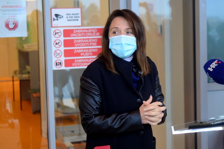 Ravnateljica pulske Opće bolnice doc. dr. sc. Irena Hrstić (Snimio Milivoj Mijošek)