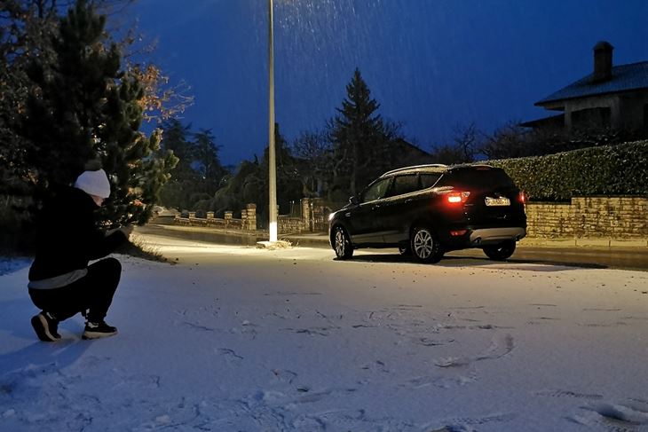 Lindar kod Pazina večeras (Foto: Istramet)
