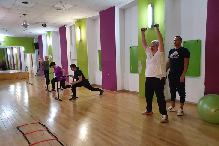 Program se provodi u Sportskom centru "Get a life" (Snimio Milivoj Mijošek)