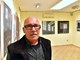 Fulvio Juričić u Galeriji Crnobori u Banjolama ( Snimio Duško Marušić Čiči)