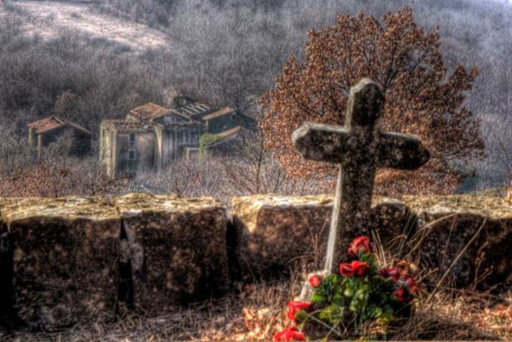 Napusteno selo Vrnjak (autor fotografije Darko Hrastovčak)