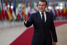 Emmanuel Macron (EPA)