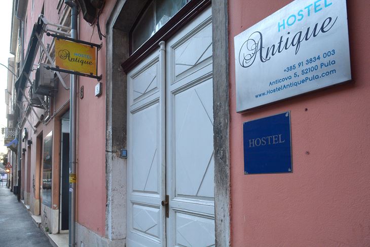 Pula 23.01.2022. HOSTEL ANTIQUESnimio:Danilo MEMEDOVIC