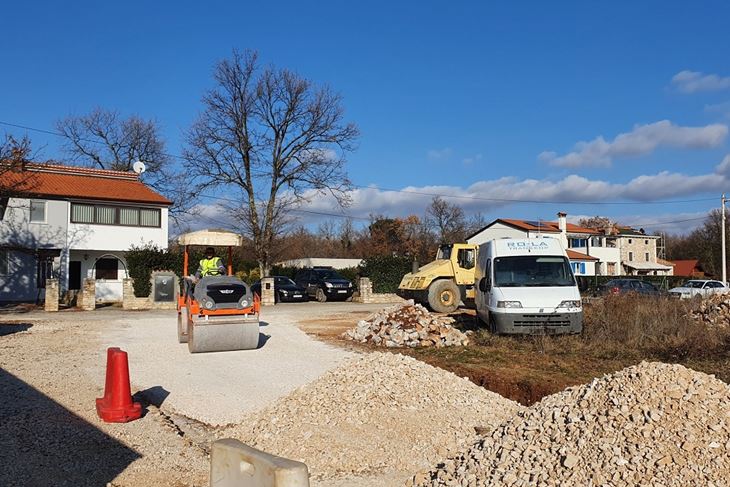 Pripreme za asfaltiranje (Foto Grad Poreč)