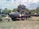 Primjerak zrakoplova F-85 Thunderjet američke proizvodnje koji je mnogih godina stajao kao atrakcija u kampu u Puntiželi
