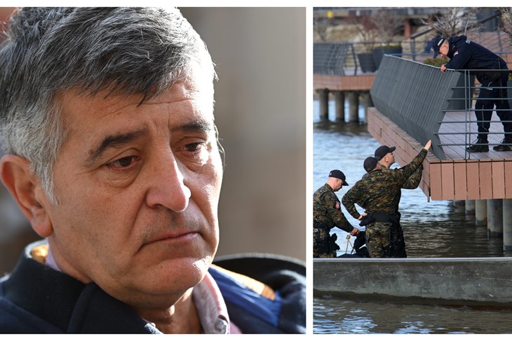 Nenad Periš, otac nestalog Mateja / Potraga za nestalim mladićem i dalje traje (Snimio Tom Dubravec / Cropix)