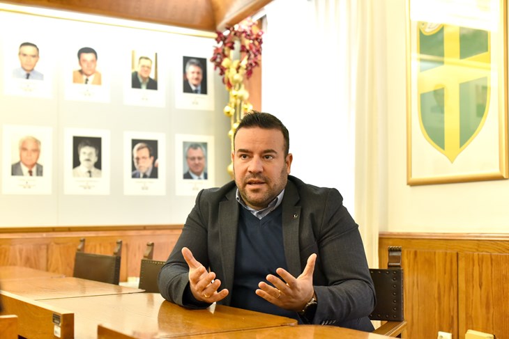 Gradonačelnik Filip Zoričić (snimio Duško MARUŠIĆ ČIČI)