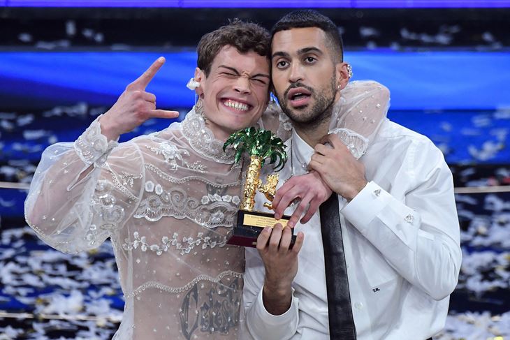Pobjednici Sanrema - Blanco & Mahmood (EPA)
