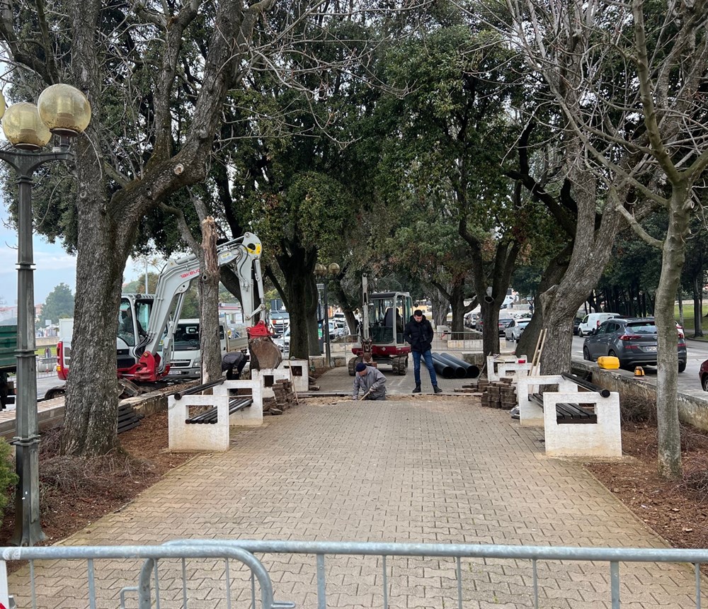 Radovi na Vialama (Foto Grad Poreč)
