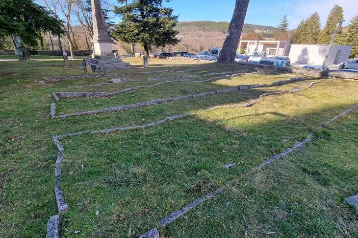 Lokacija radova iza crkve svetog Nikole u Pazinu