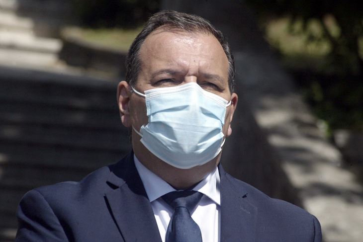  Ministar zdravstva Vili Beroš  (Foto HINA/ Miljenko KLEPAC)