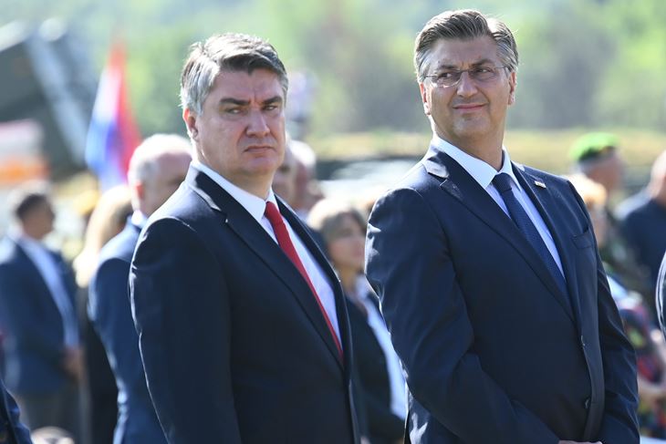 Zoran Milanović i Andrej Plenković (Snimio Tom Dubravec / Cropix)