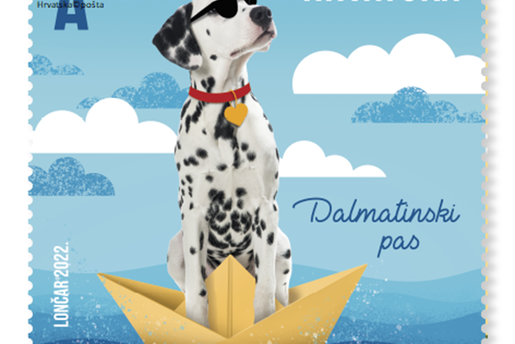 Dalmatinski pas (Foto Hrvatska pošta)