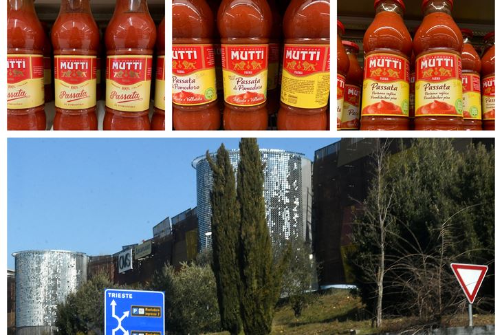 Centar u Trtu u kojem smo čekirali cijene i tri varijante Mutti passate - talijanska, slovenska i hrvatska