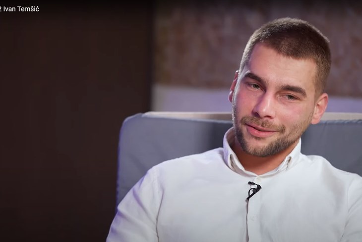 Ivan Temšić na gostovanju u podcastu "U zoni" (Foto: Video screenshot)