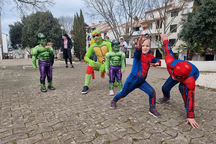 Maškare iz Nove Vasi (Foto Grad Poreč)