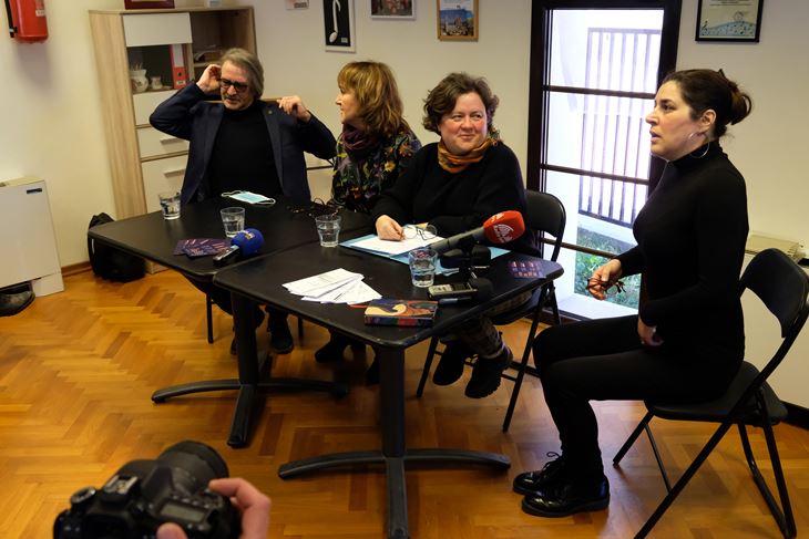  VLADIMIR TORBICA, LIDIJA NIKOČEVIĆ, IVONA ORLIĆ I NUŠA HAUSER (Snimio Milivoj MIJOŠEK)