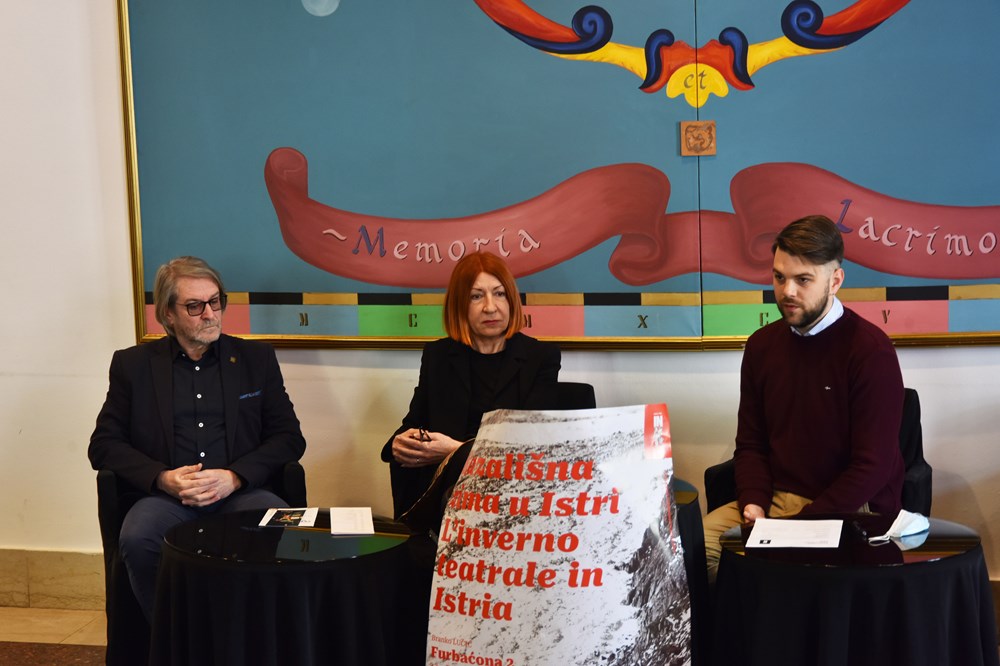 Program su najavili Vladimir Torbica, Gordana Jeromela Kaić i Luka Mihovilović (Snimio Duško Marušić Čiči)
