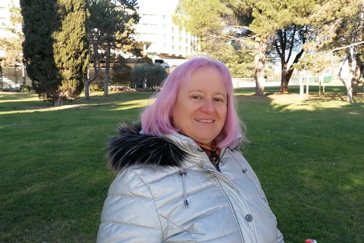Slavica Ezgeta, dr.med i anagažirana umirovljenica (Snimila Sanja BOSNIĆ)