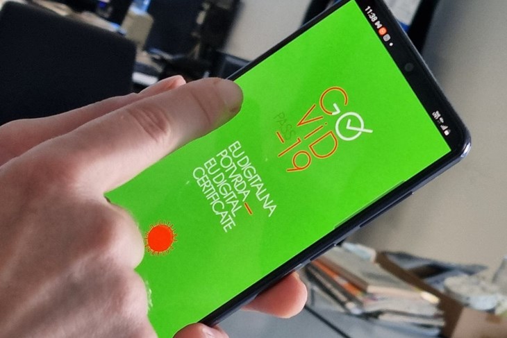  EU digitalna COVID potvrda (Snimio Milivoj Mijošek)