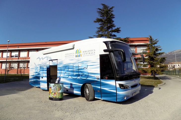 Bibliobus u Buzetu 2020.