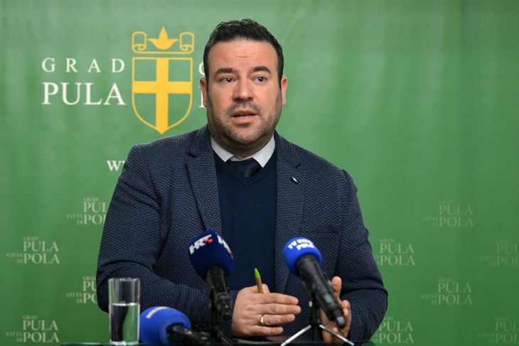Filip Zoričić, gradonačelnik Pule (Snimio Danilo Memedović)