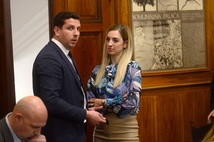Marin Lerotić i Sanja Radolović (Snimio Dejan Štifanić)
