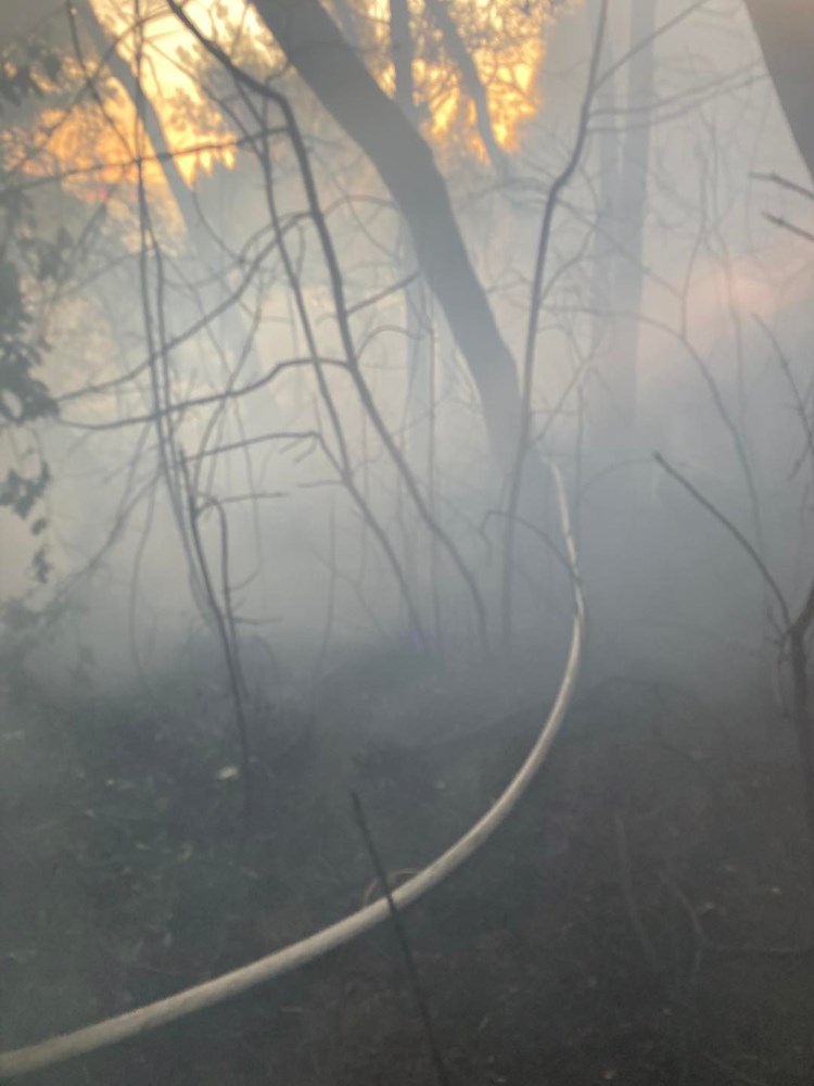 Požar baraka na Vargaroli (Foto: JVP Pula)