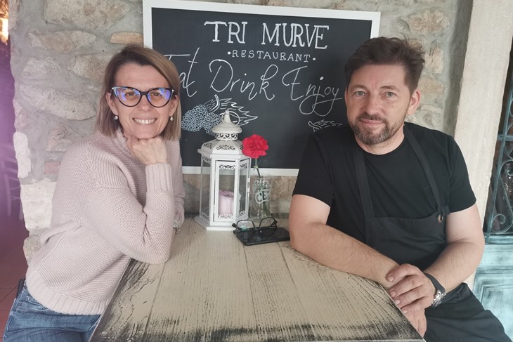 Vanesa Boneta Faraguna i suprug Damir Faraguna (Snimio Branko Biočić)