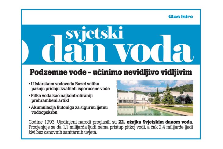 Poseban prilog u tiskanom izdanju Glasa Istre od utorka, 22. ožujka