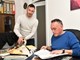 Marin Pekica i Igor Jovanović prelistavaju obimnu građu (Snimio Danilo Memedović)