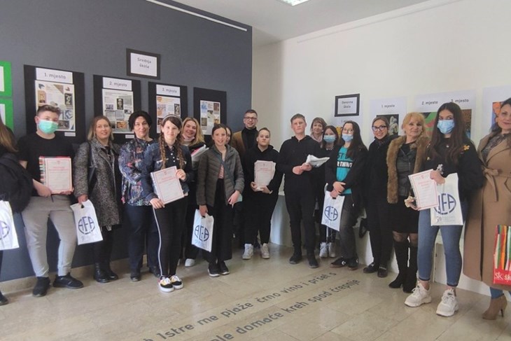 Nagrađeni učenici na županijskom natjecanju