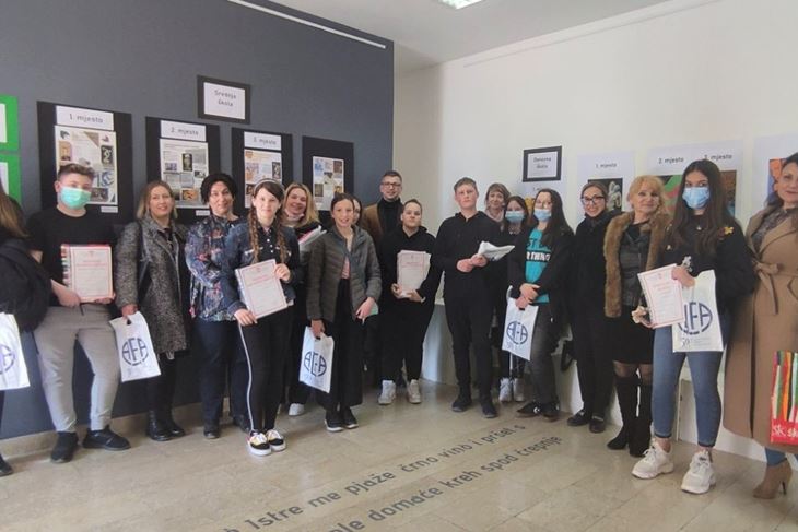 Nagrađeni učenici na županijskom natjecanju