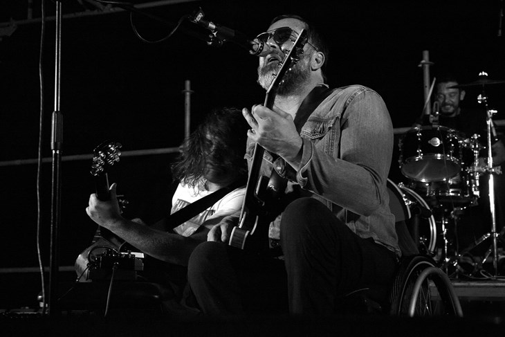 The Screaming Wheels na nastupu u Novigradu (Snimila Miranda Legović)