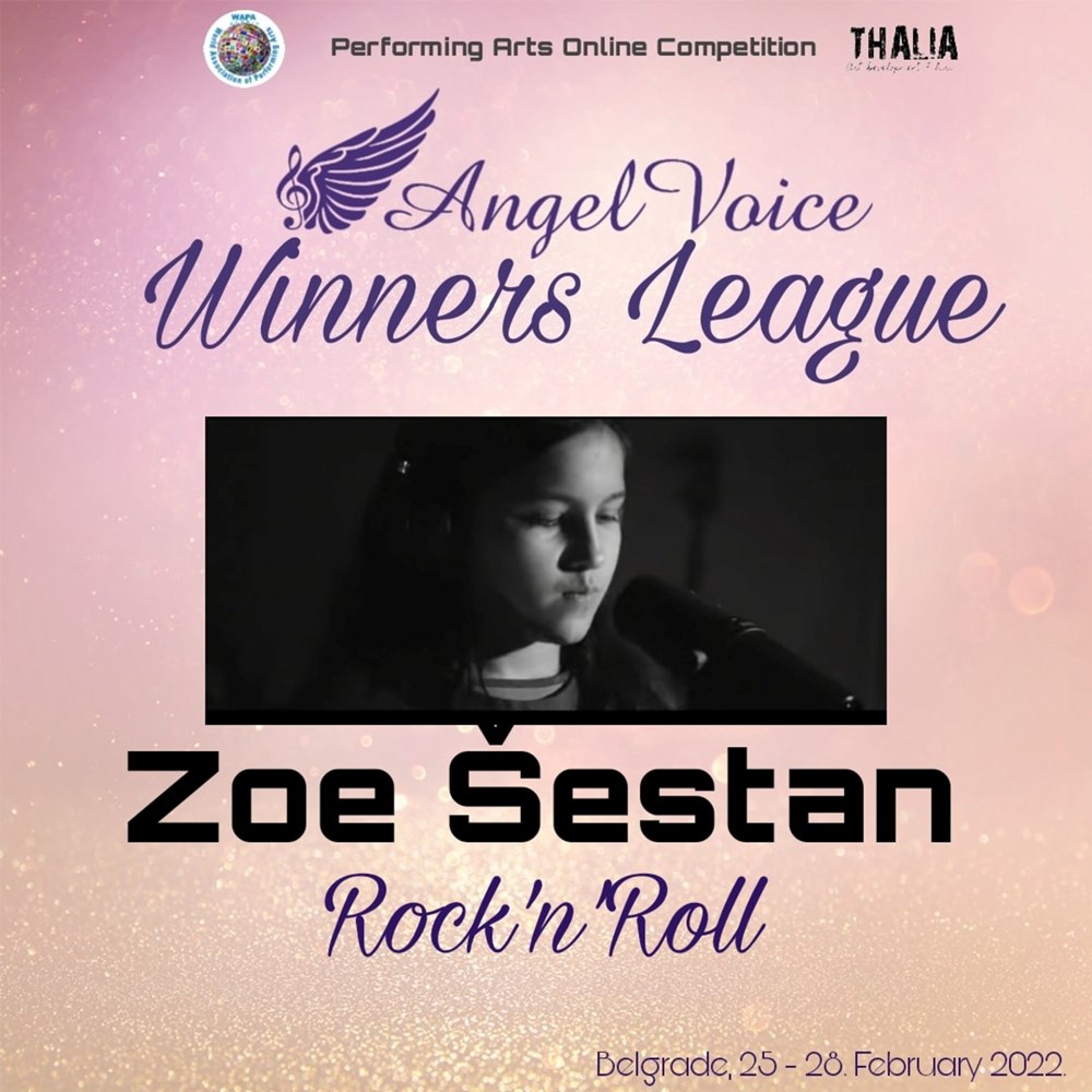 Zoe Šestan - niže uspjeh za uspjehom