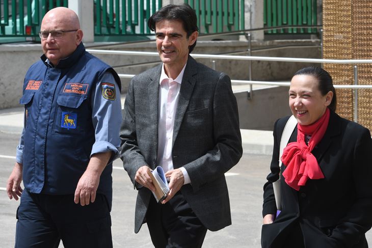 Dino Kozlevac, Aleksandar Stojanović i Irena Hrstić (Snimio Milivoj Mijošek)