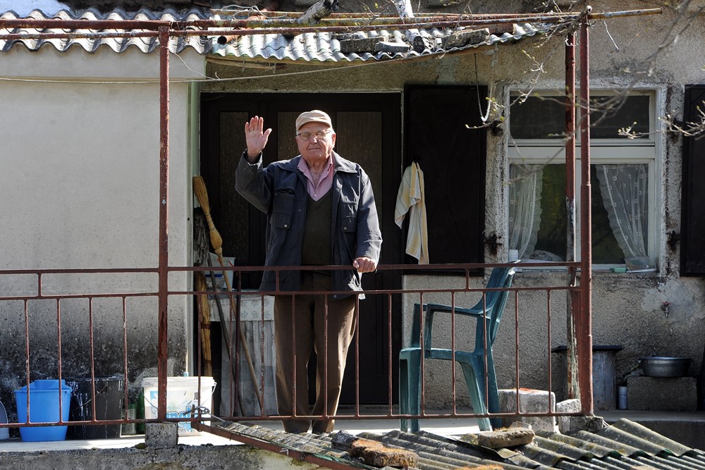 DUSAN MEDANCIC, STOGODISNJAK IZ SUTIVANCA, BARBAN, 13.04.2022. SNIMIO MILIVOJ MIJOSEK  