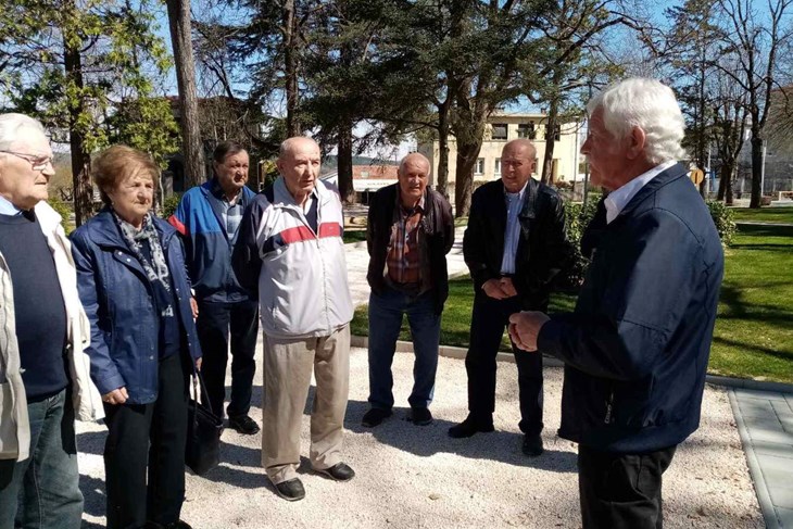 Položen vijenac na spomenik Park narodnog ustanka u Pazinu (Snimio Anđelo Dagostin)