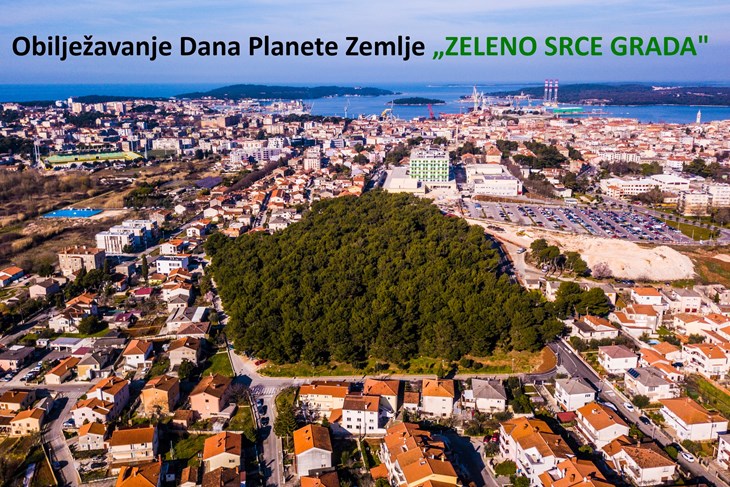 Plakat manifestacije "Zeleno srce grada"