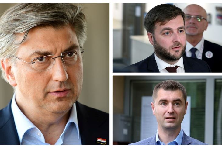 Andrej Plenković / Tomislav Ćorić / Davor Filipović