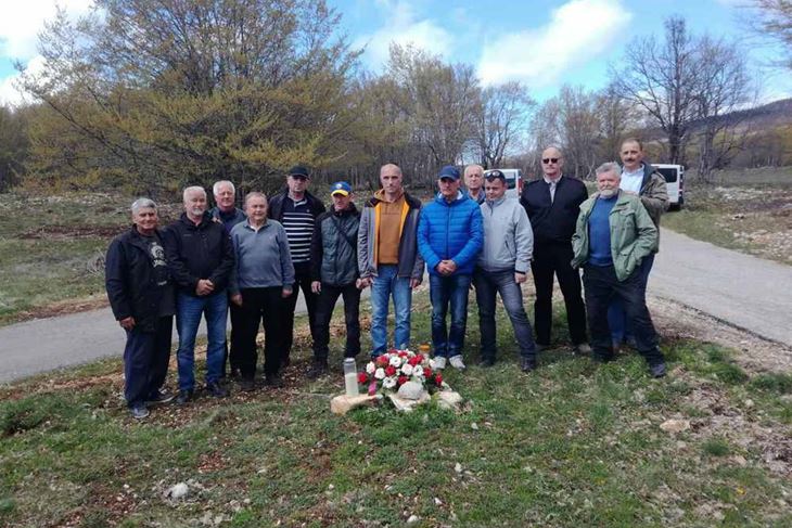 Predstavnici udruge veterana ratne brigade iz Istre na komemoraciji u Ramljanima