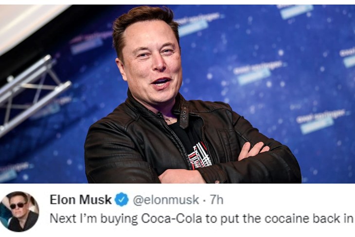 Elon Musk (foto Twitter)