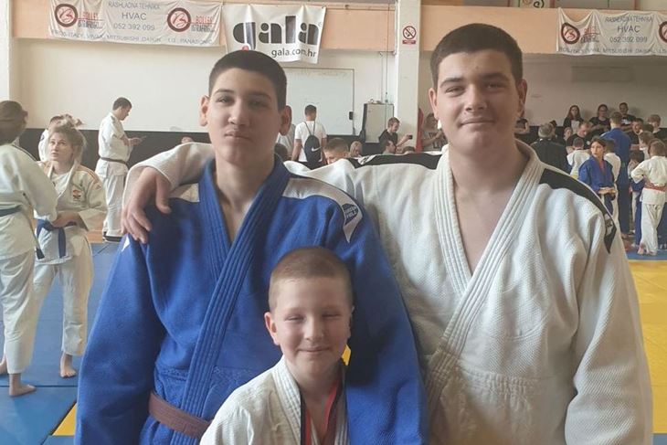 Luka, Ante i Marko Bodul, judo